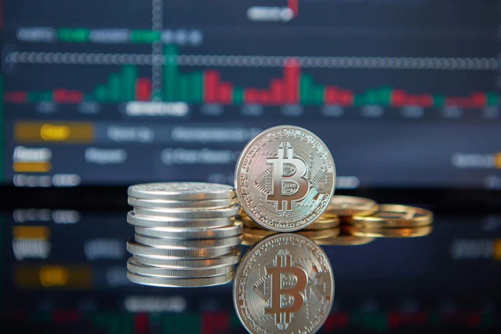 Биткоин и график крипторынка