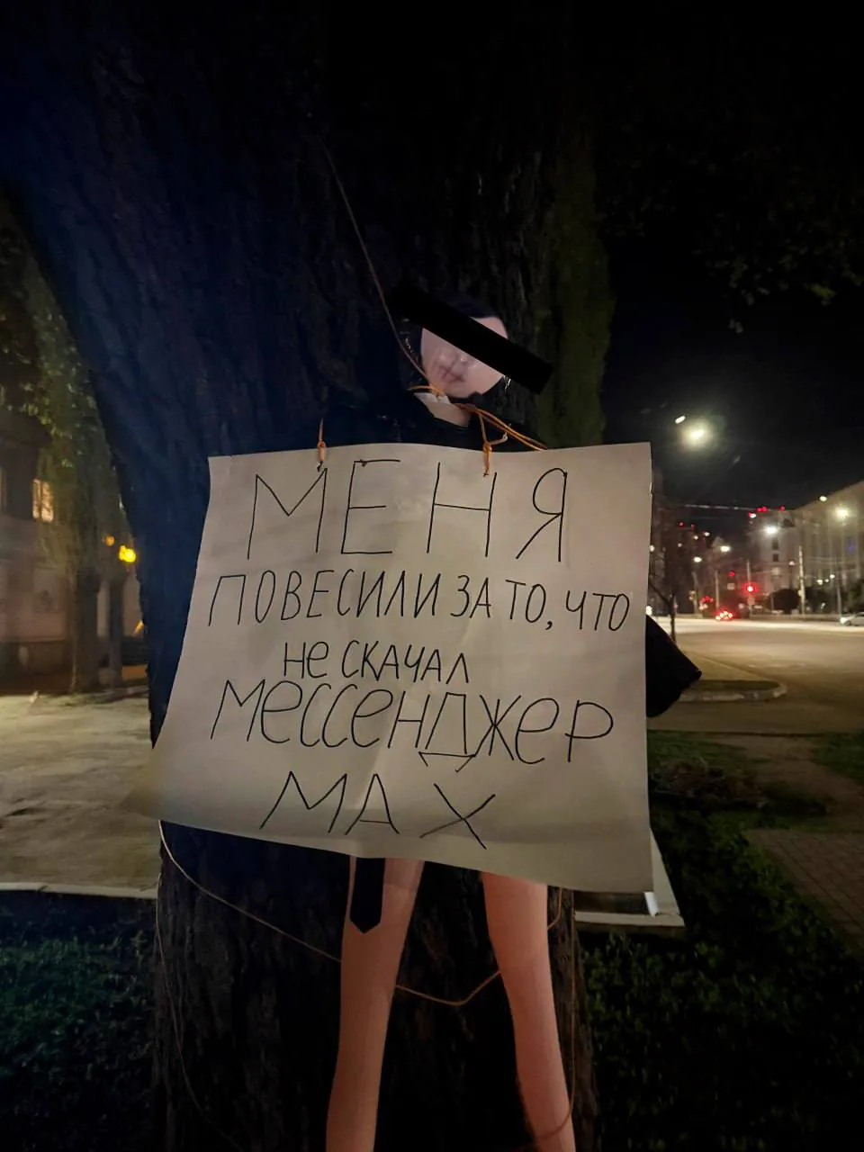 Акция против блокировок в Воронеже