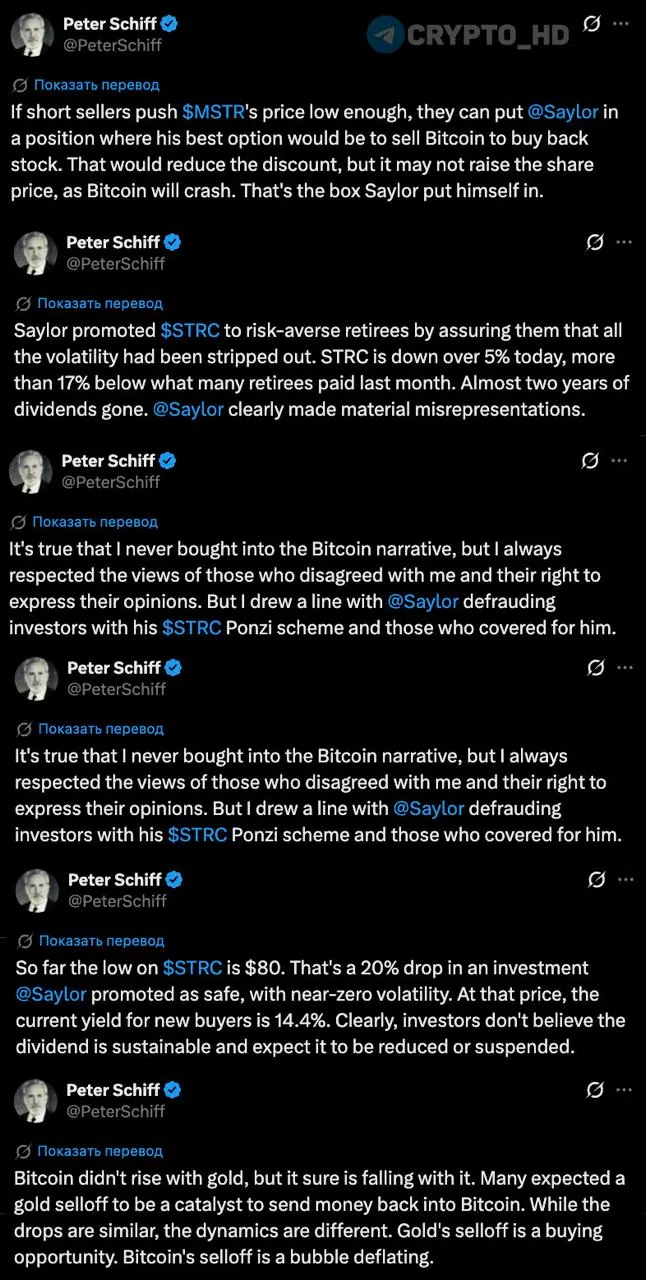Почему MSTR и BTC могут обвалиться вместе и как это повлияет на пенсионеров